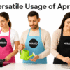 Mirato aprons for women – multicolor kitchen apron pack